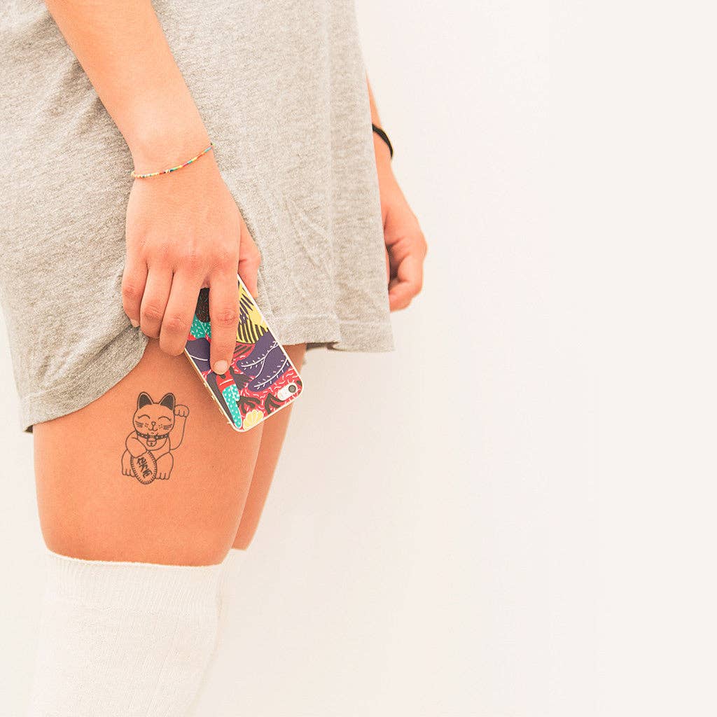 THE MANEKI NEKO Tattoo (2er-Pack)