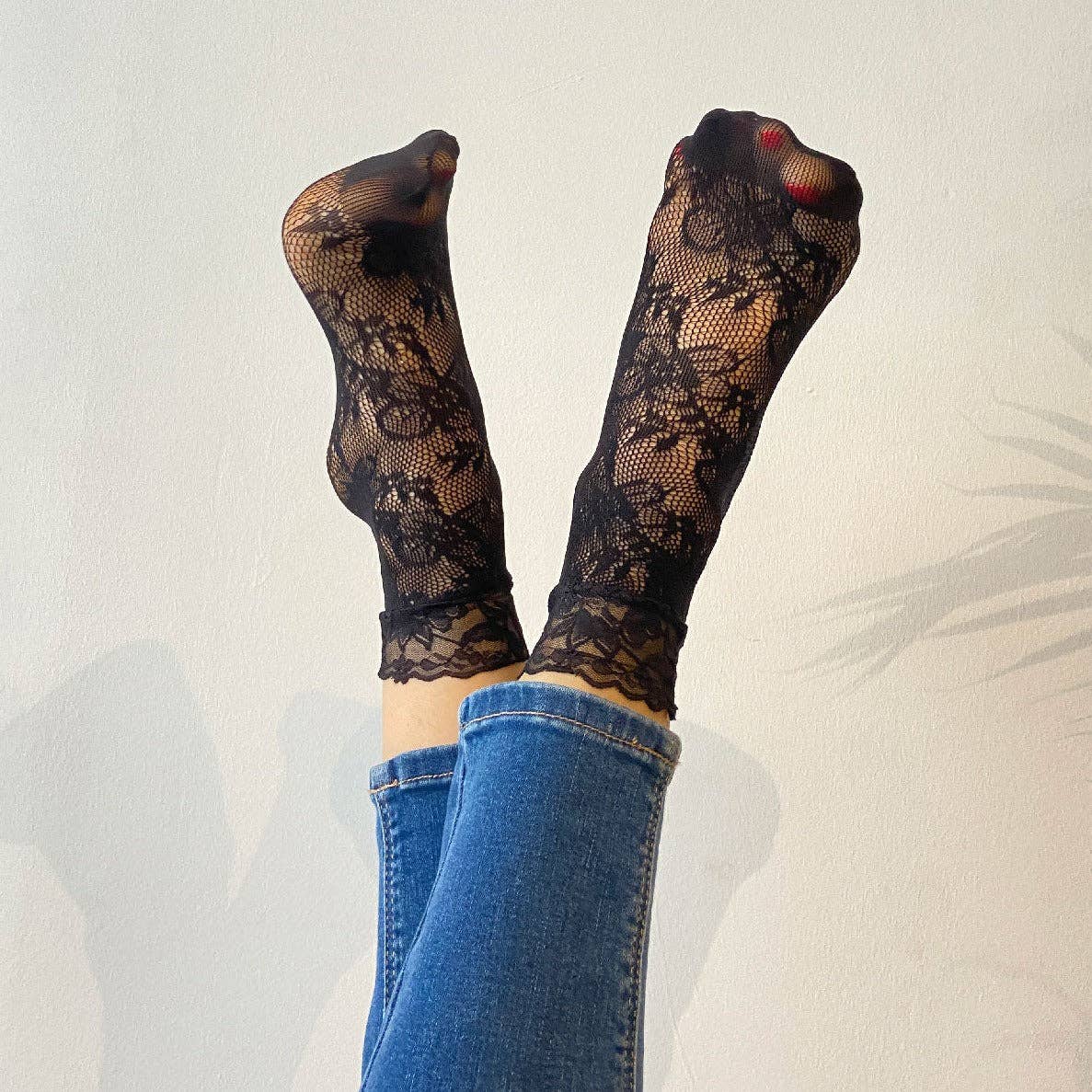 Audrey Socks in Schwarz