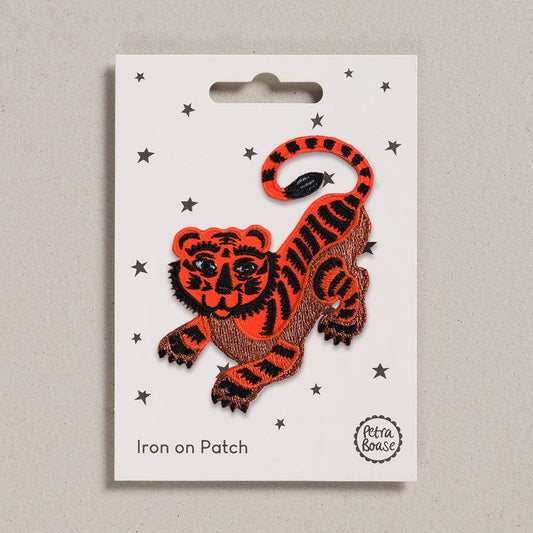 Bügelpatch mit Tiger