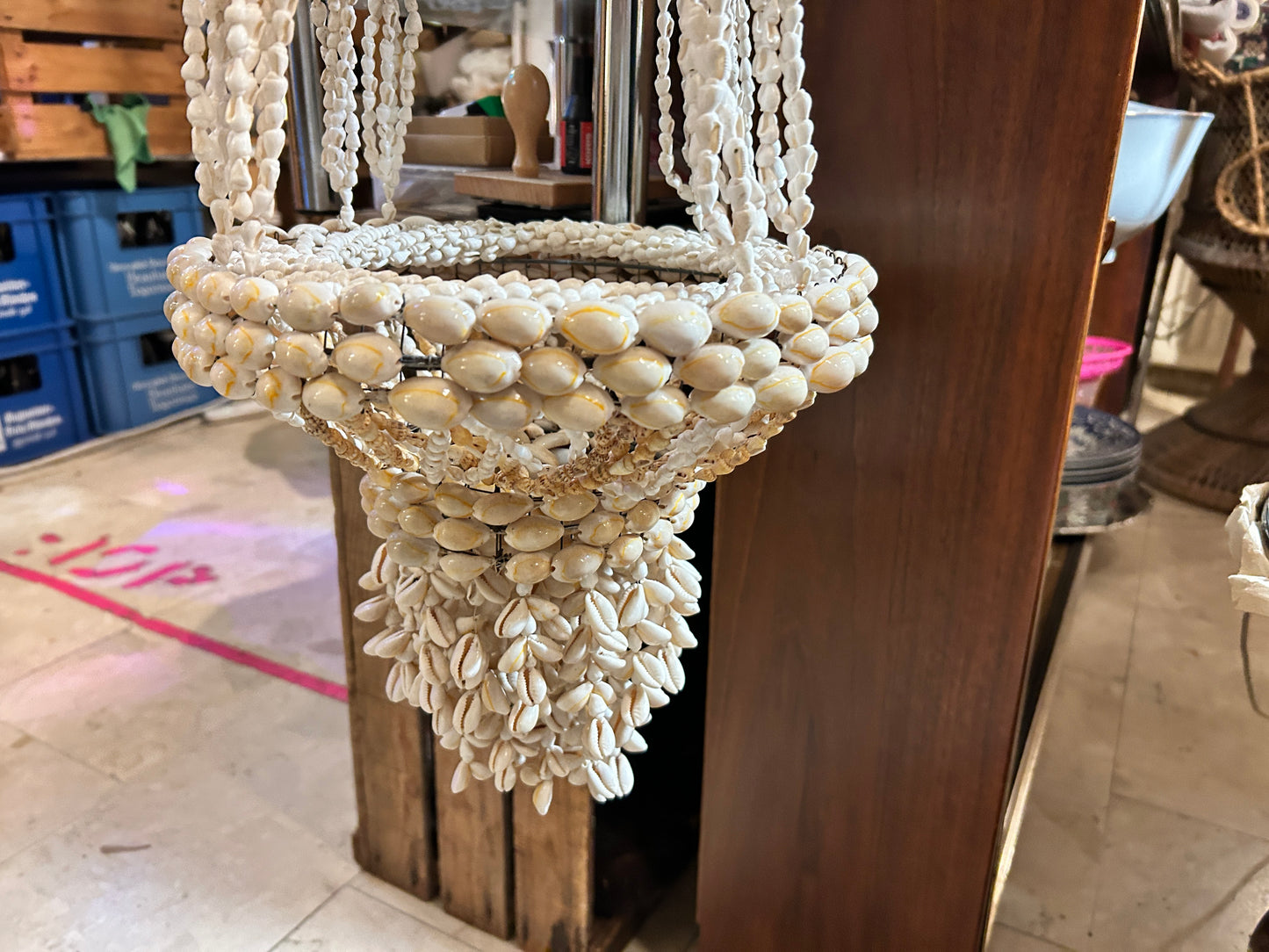 Muschel-Hängedeko im Boho-Stil – handgearbeitet