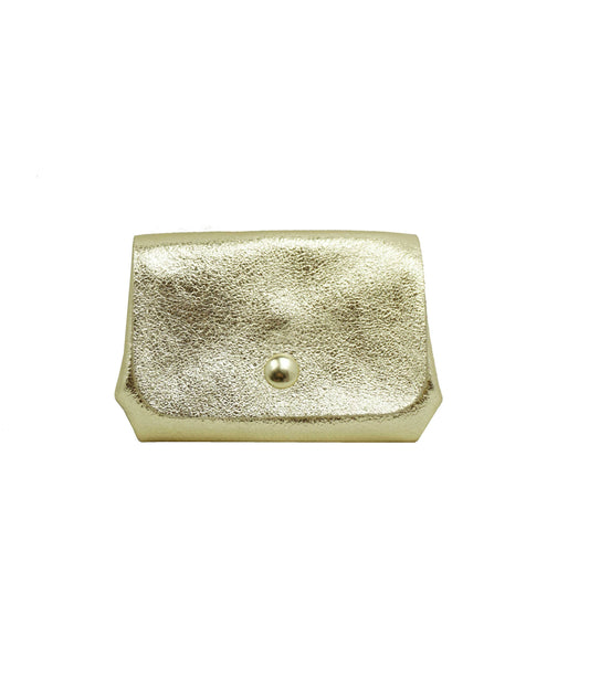 Lea – Geldbörse aus Leder in Gold