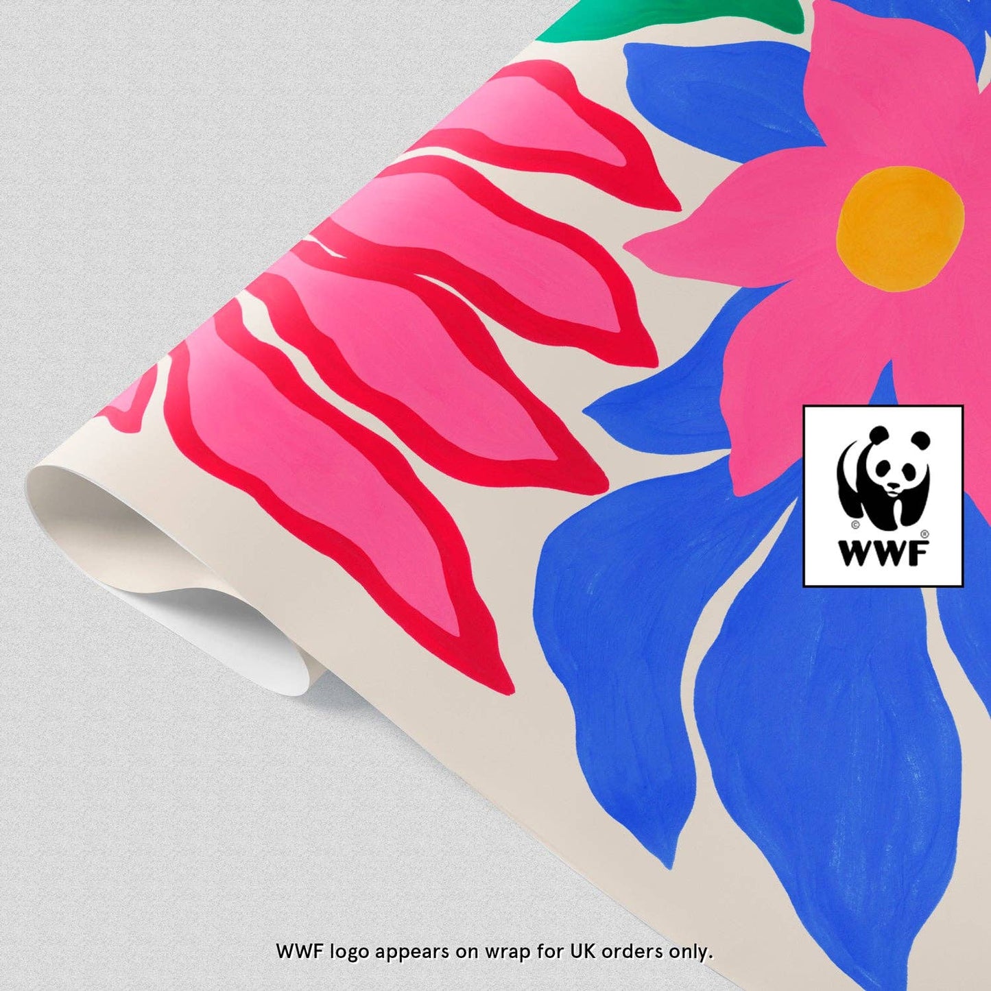 Bromelien-Geschenkpapier von Liv Lee x WWF
