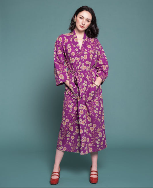 Kimono, Morgenmantel, Bademantel von Les Touristes Paris – 100% Baumwolle