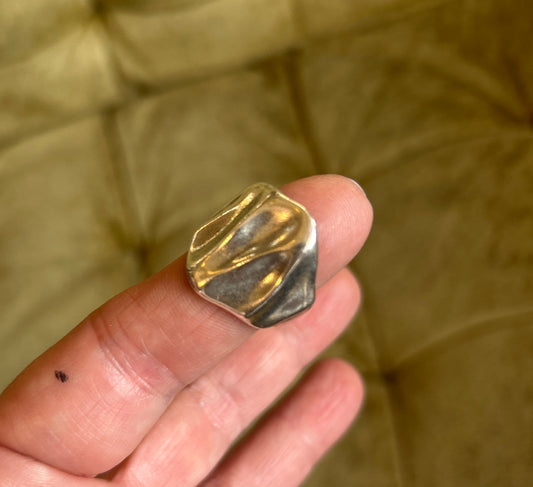 Breiter Ring handgefertigt von Christina Christi