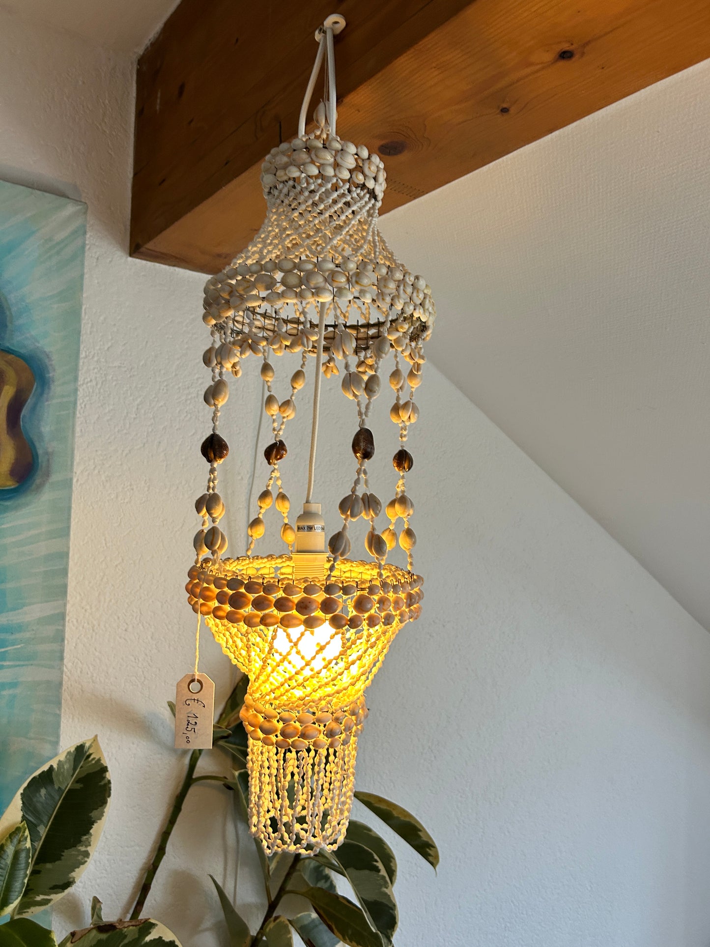 Muschel Chandelier Vintage
