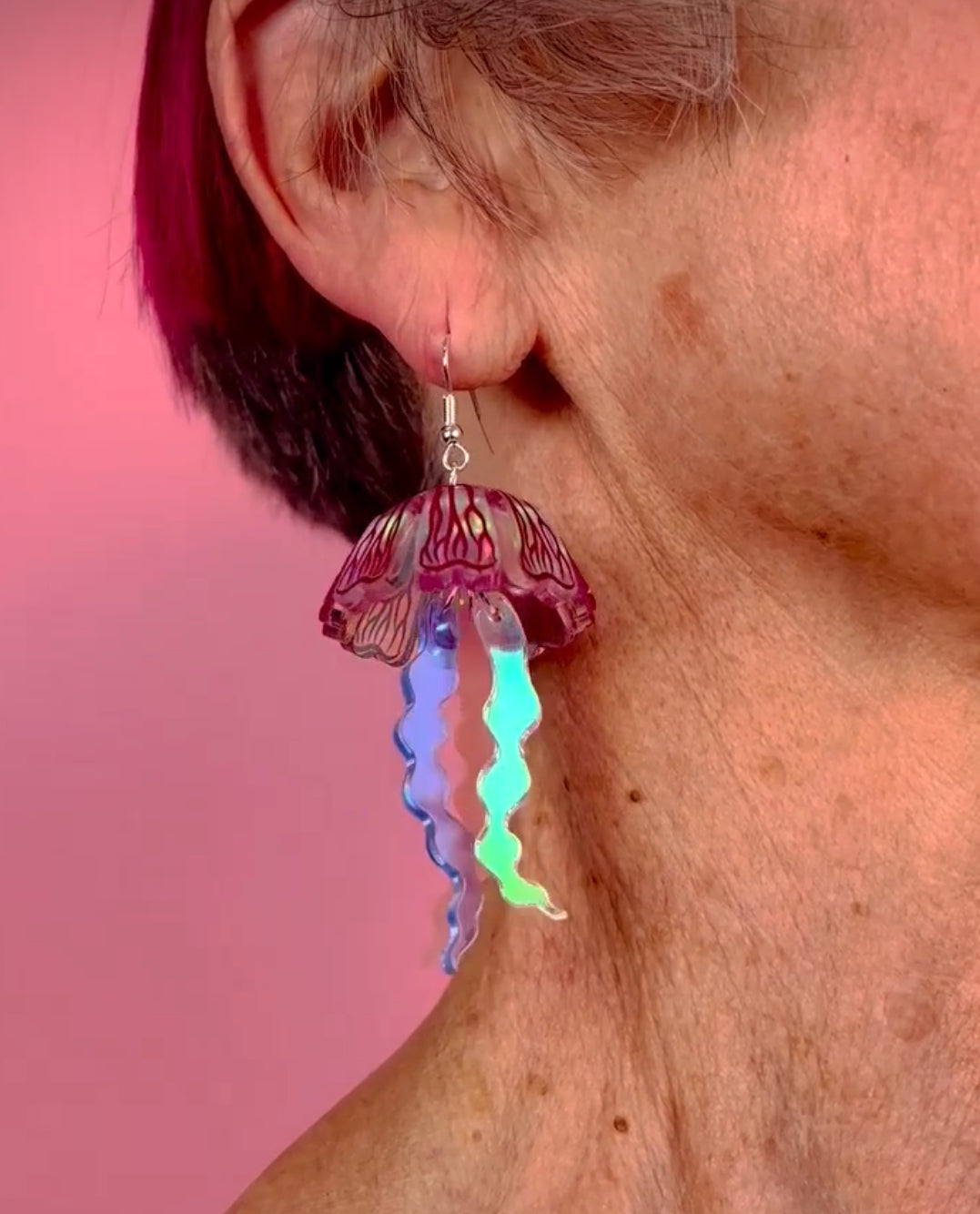 Yeiii – back in stock: the Moon Jellyfish Earrings from Tatty Devine