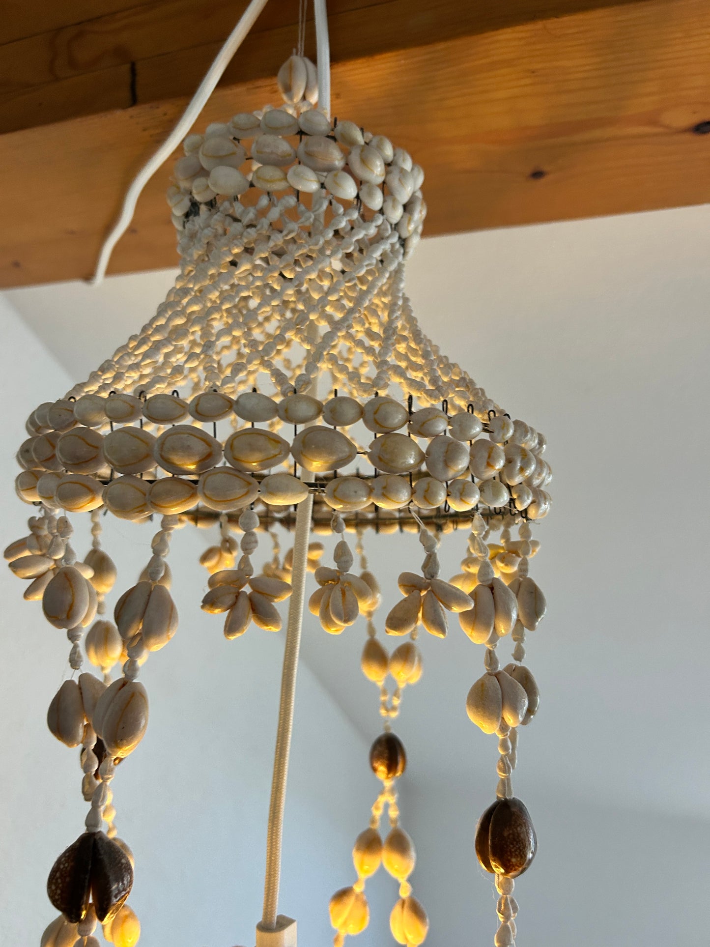Muschel Chandelier Vintage