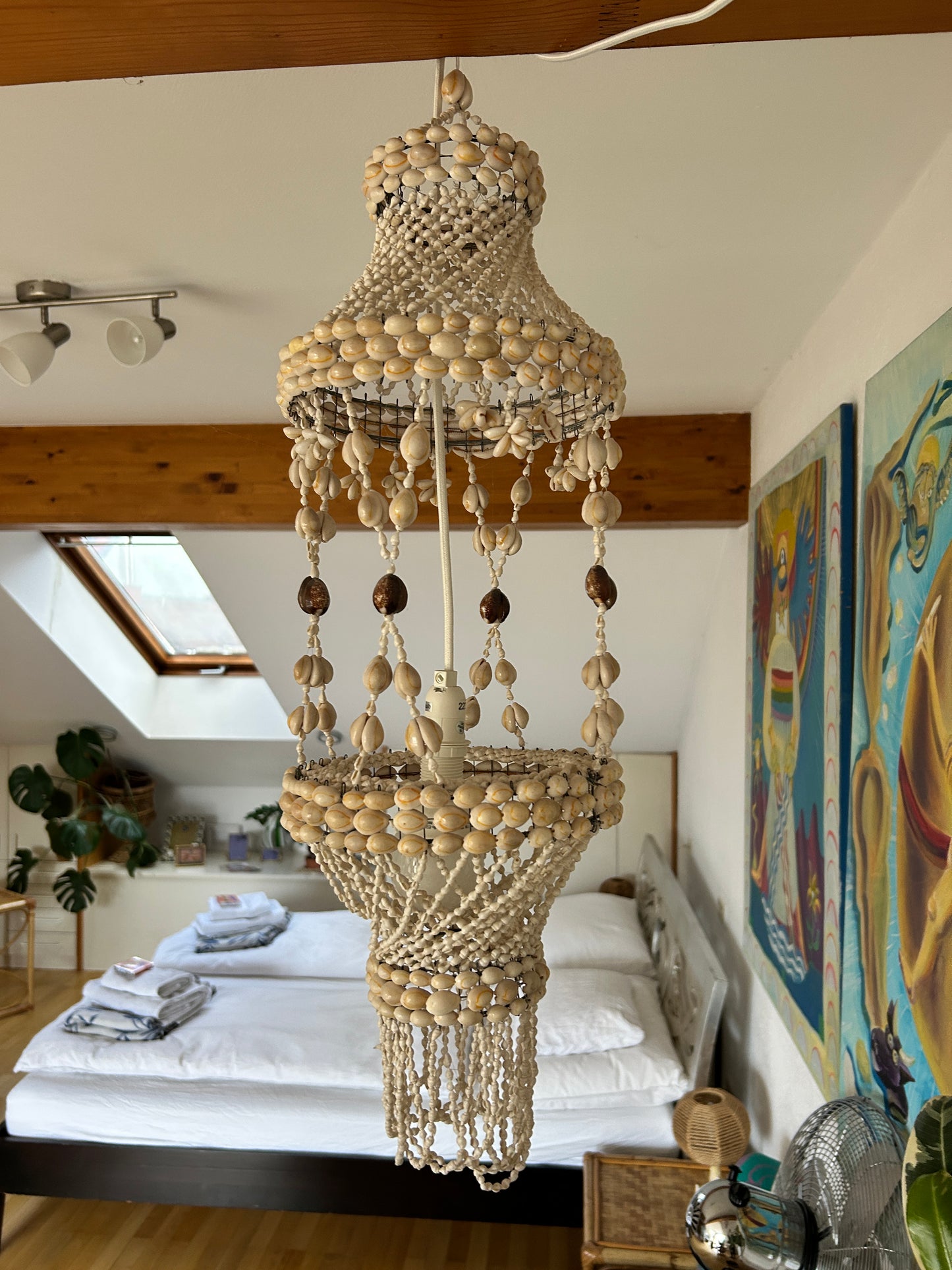 Muschel Chandelier Vintage