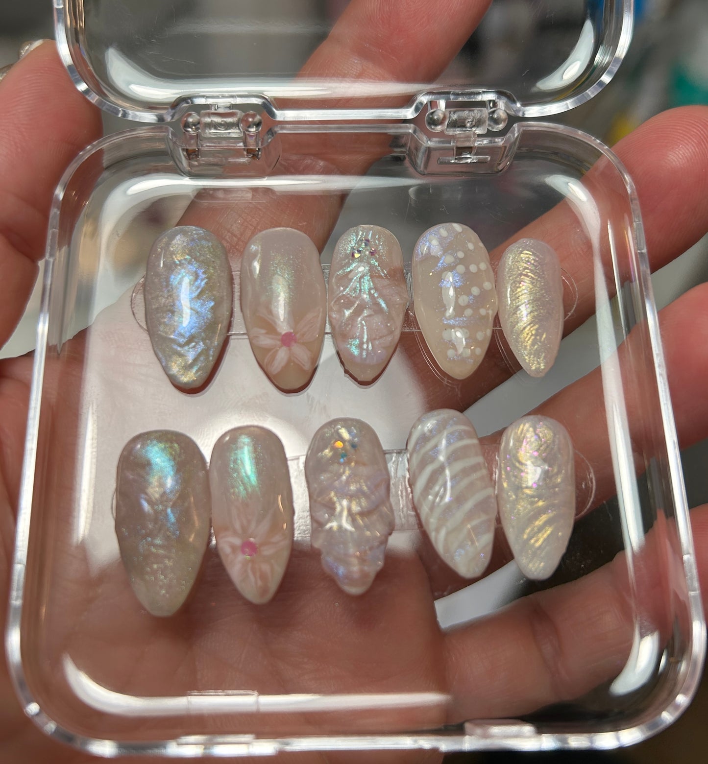 Set Press-On Nails - handgemacht