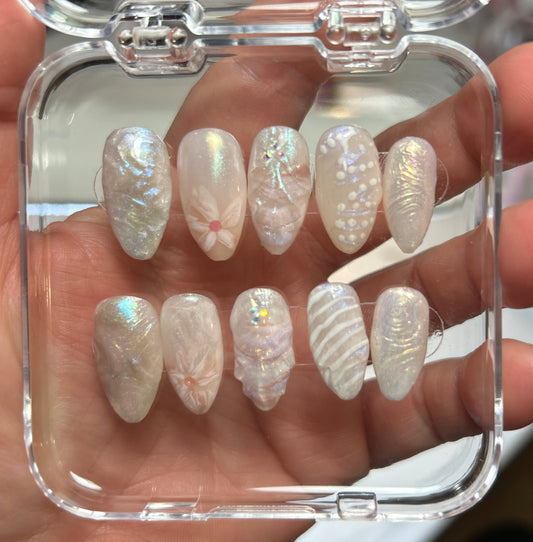 Set Press-On Nails - handgemacht