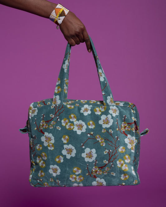 (Akten-)Tasche von Les Touristes Paris – 100% Baumwolle
