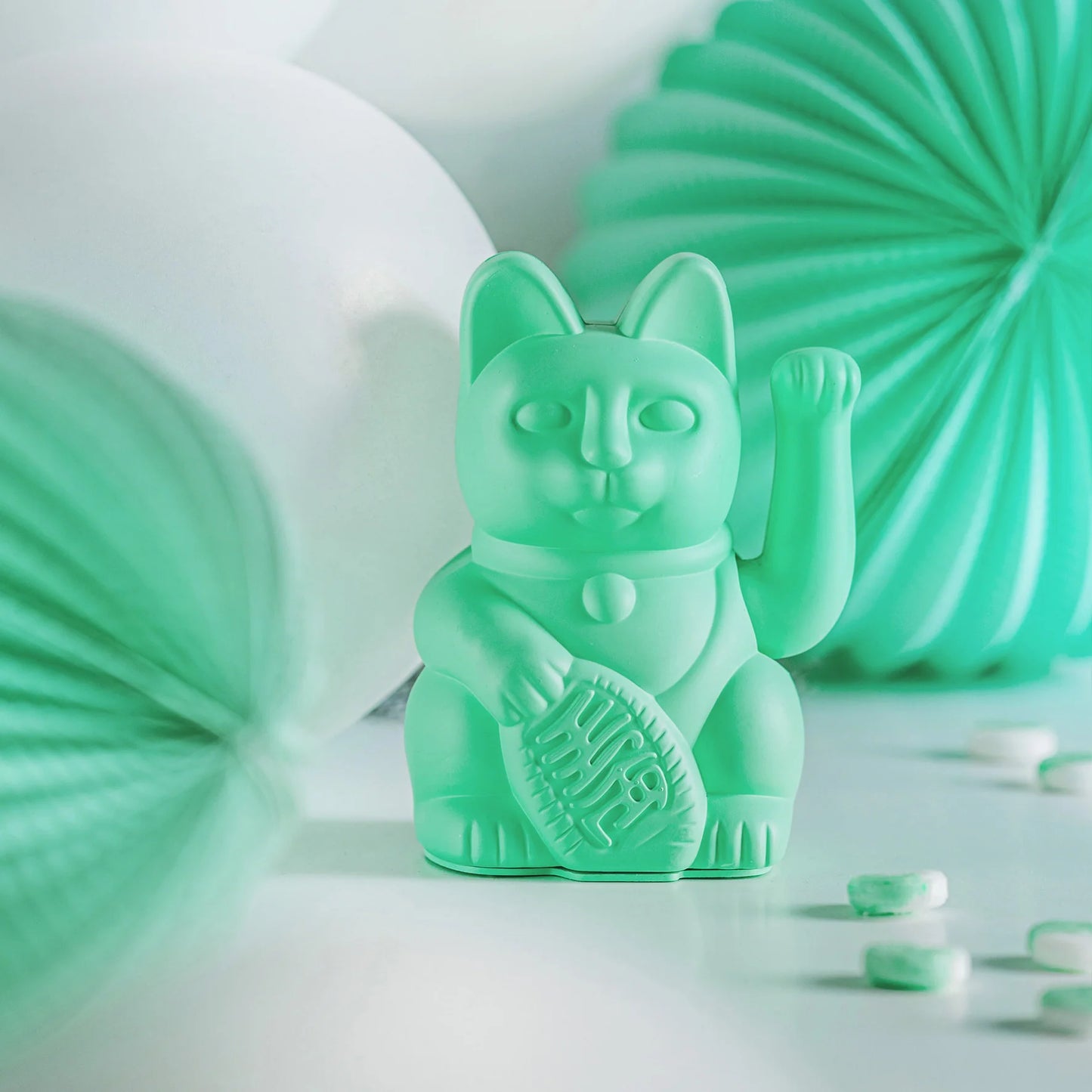 Winkekatze Mintgrün – Gesundheit