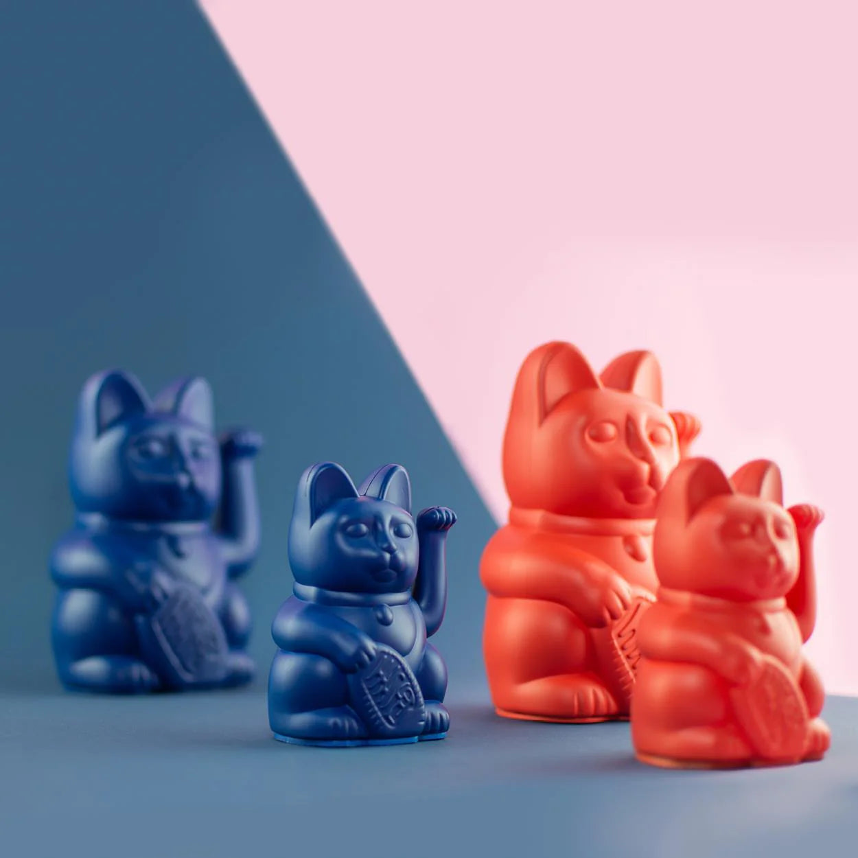 Winkekatze Mini Rot – Mut