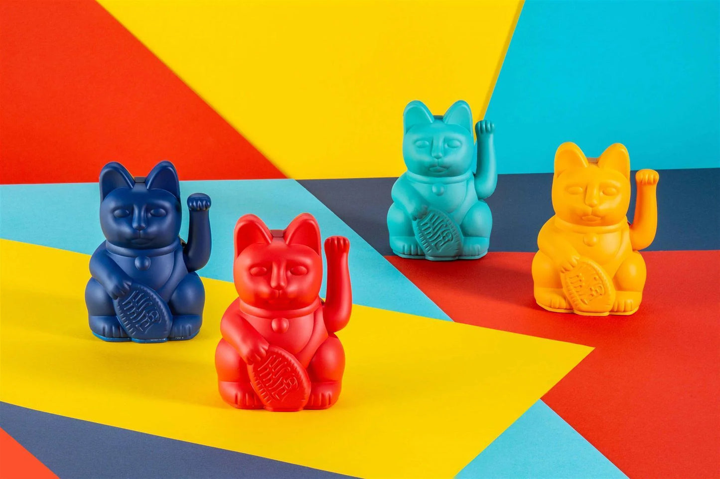 Winkekatze Mini Dunkelgelb – Freude