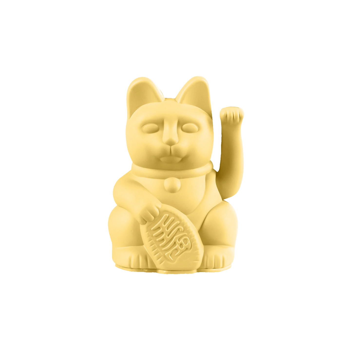 Winkekatze Mini Gelb – Wohlstand