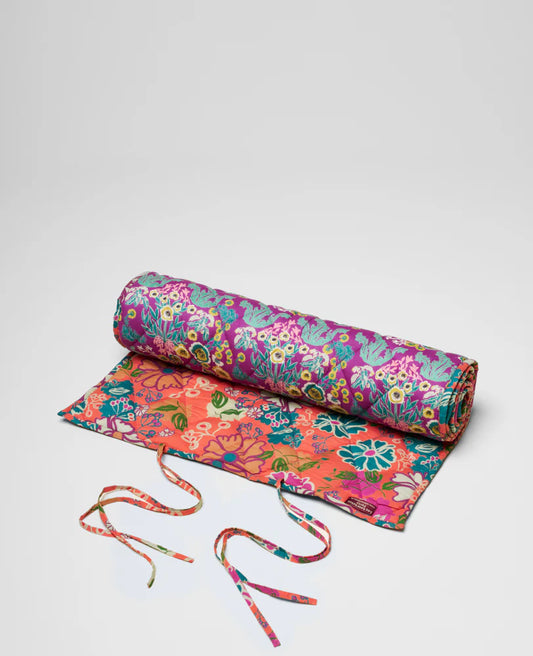 Baumwollmatte TAPIS DE YOGA - Swainston purple/Cosmos coral