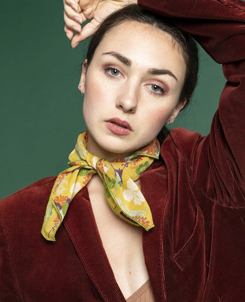 Quadratisches Halstuch/Stecktuch/Taschentuch