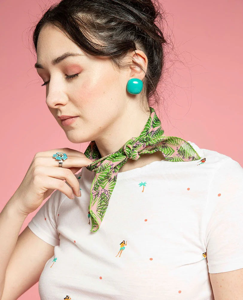 Quadratisches Halstuch/Stecktuch/Taschentuch