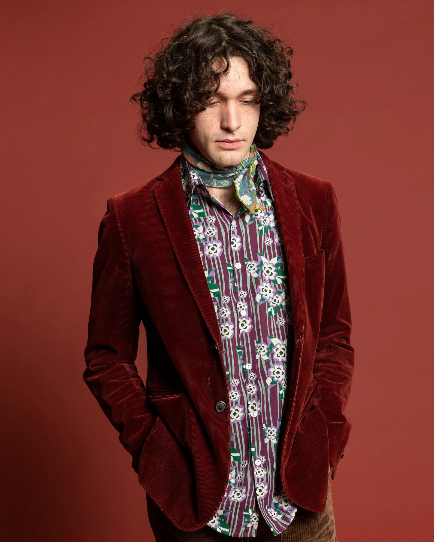 Quadratisches Halstuch/Stecktuch/Taschentuch