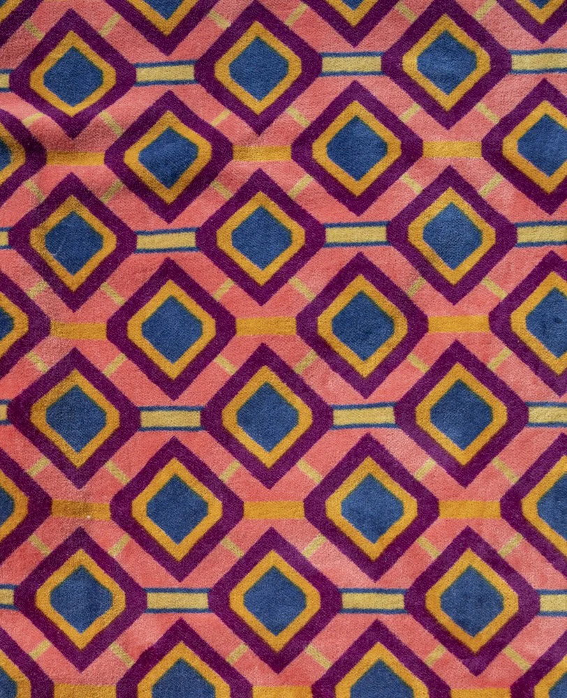 Samtener Morgenmantel, Bademantel von Les Touristes Paris – 100% Baumwolle