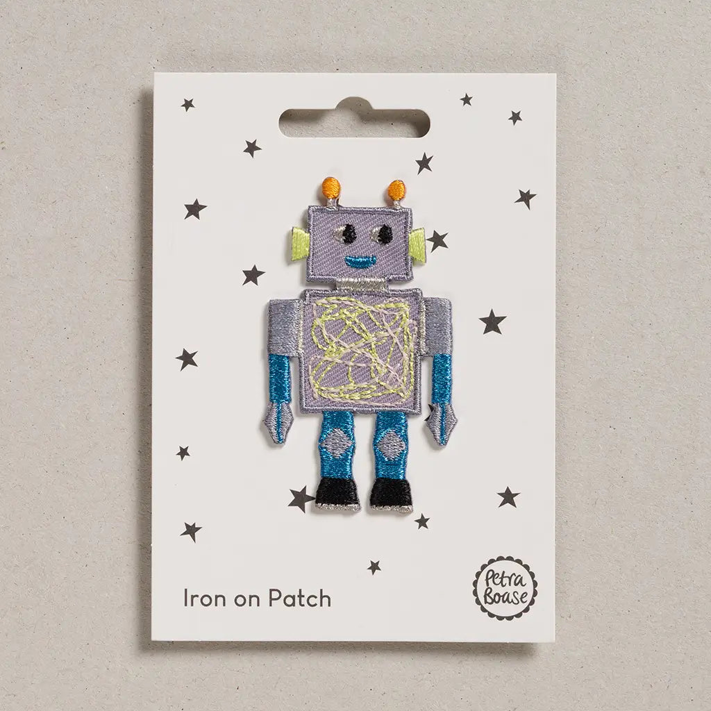 Bügelpatch – Roboter