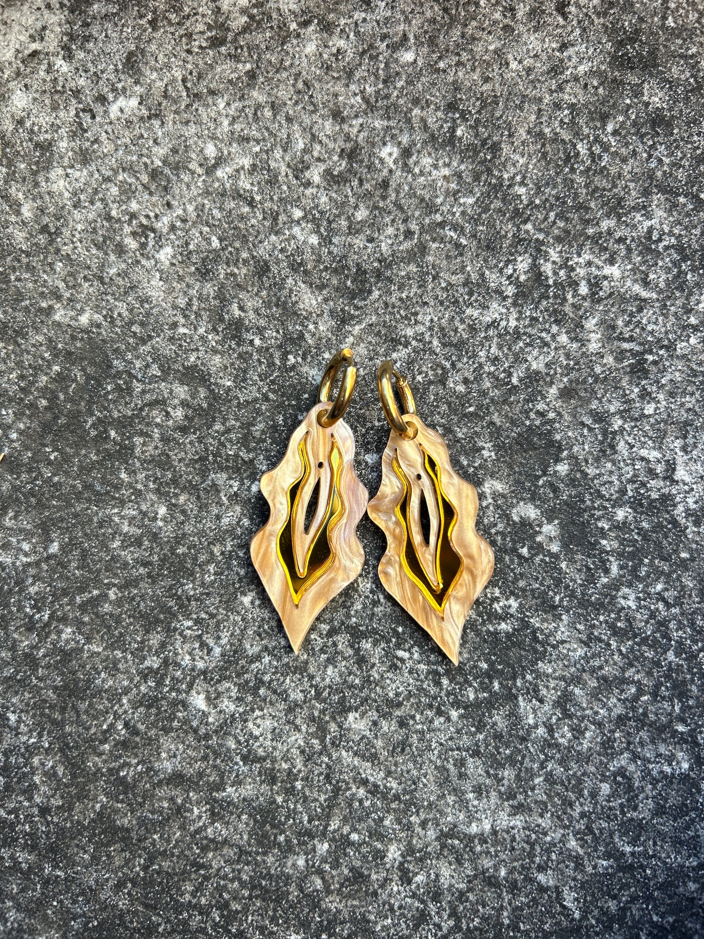 Vulva Ohrringe