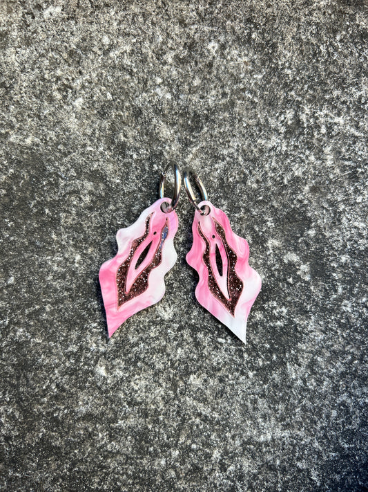 Vulva Ohrringe