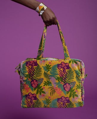 (Akten-)Tasche von Les Touristes Paris – 100% Baumwolle