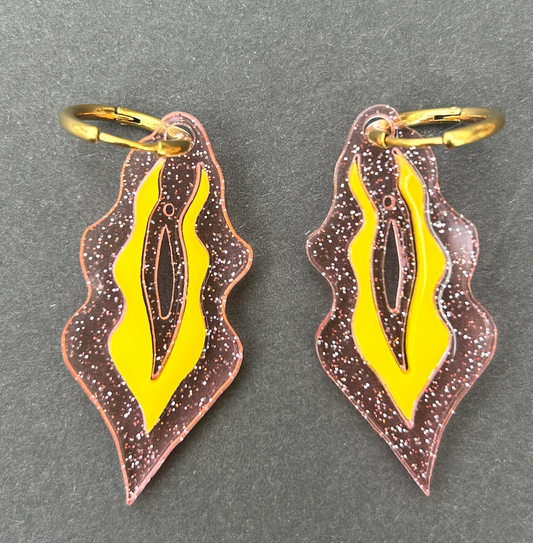 Vulva Ohrringe
