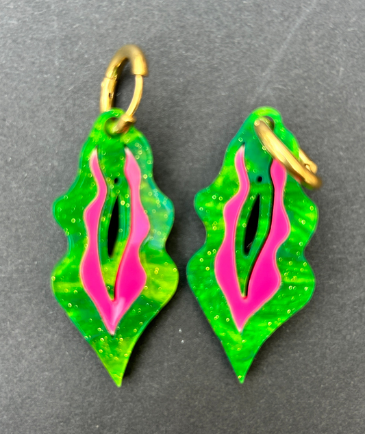 Vulva Ohrringe