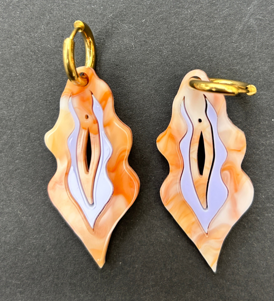 Vulva Ohrringe