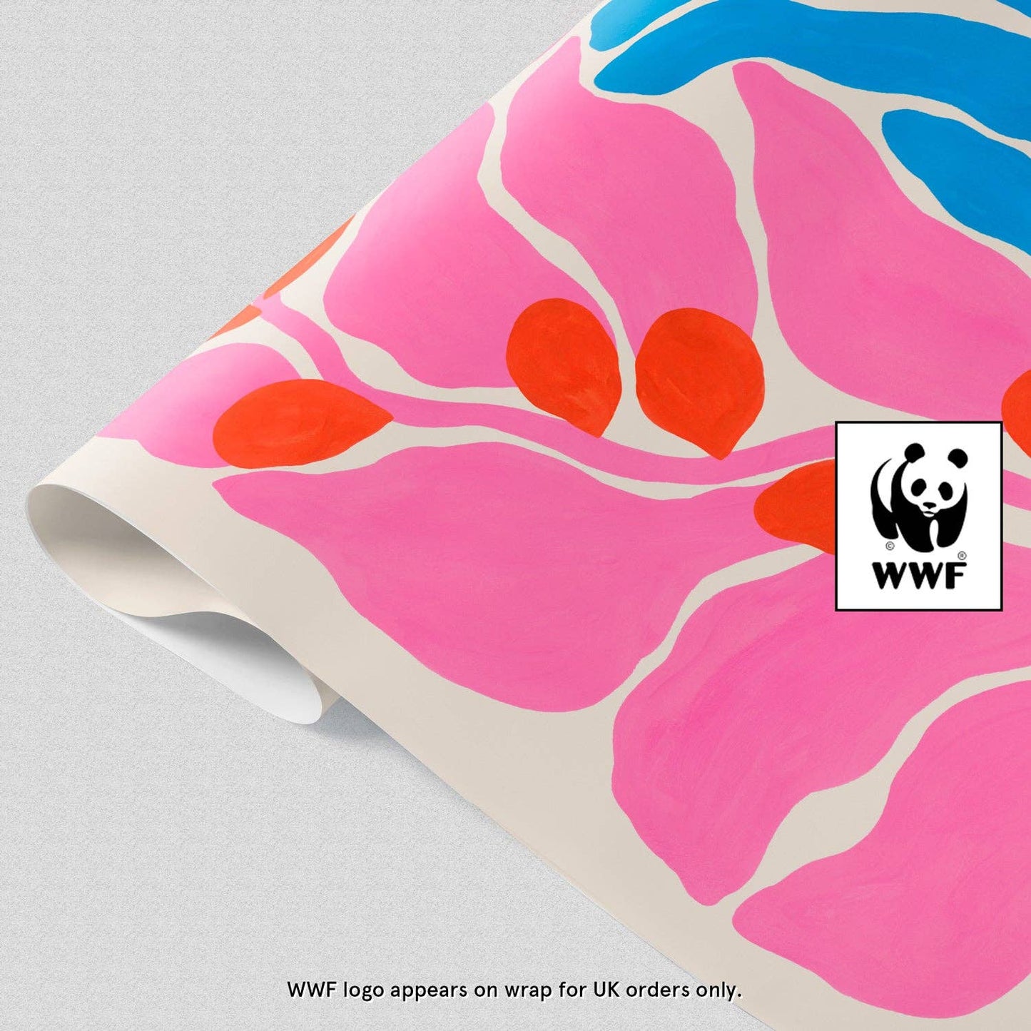 Geschenkpapier mit Tang und Seegras von Liv Lee x WWF
