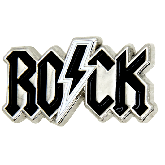 Rock Pin Silber