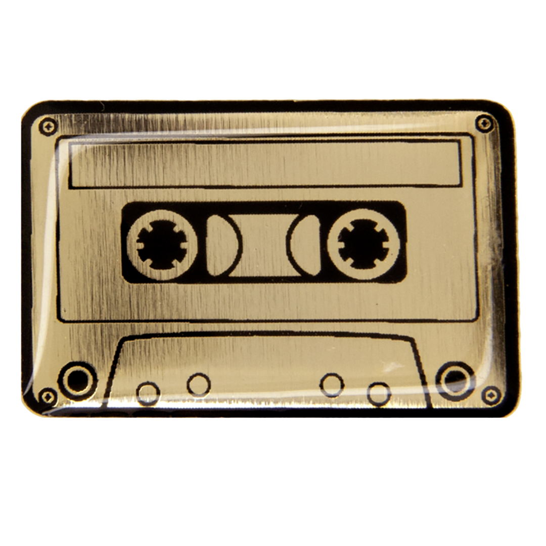 Kassette Pin gold