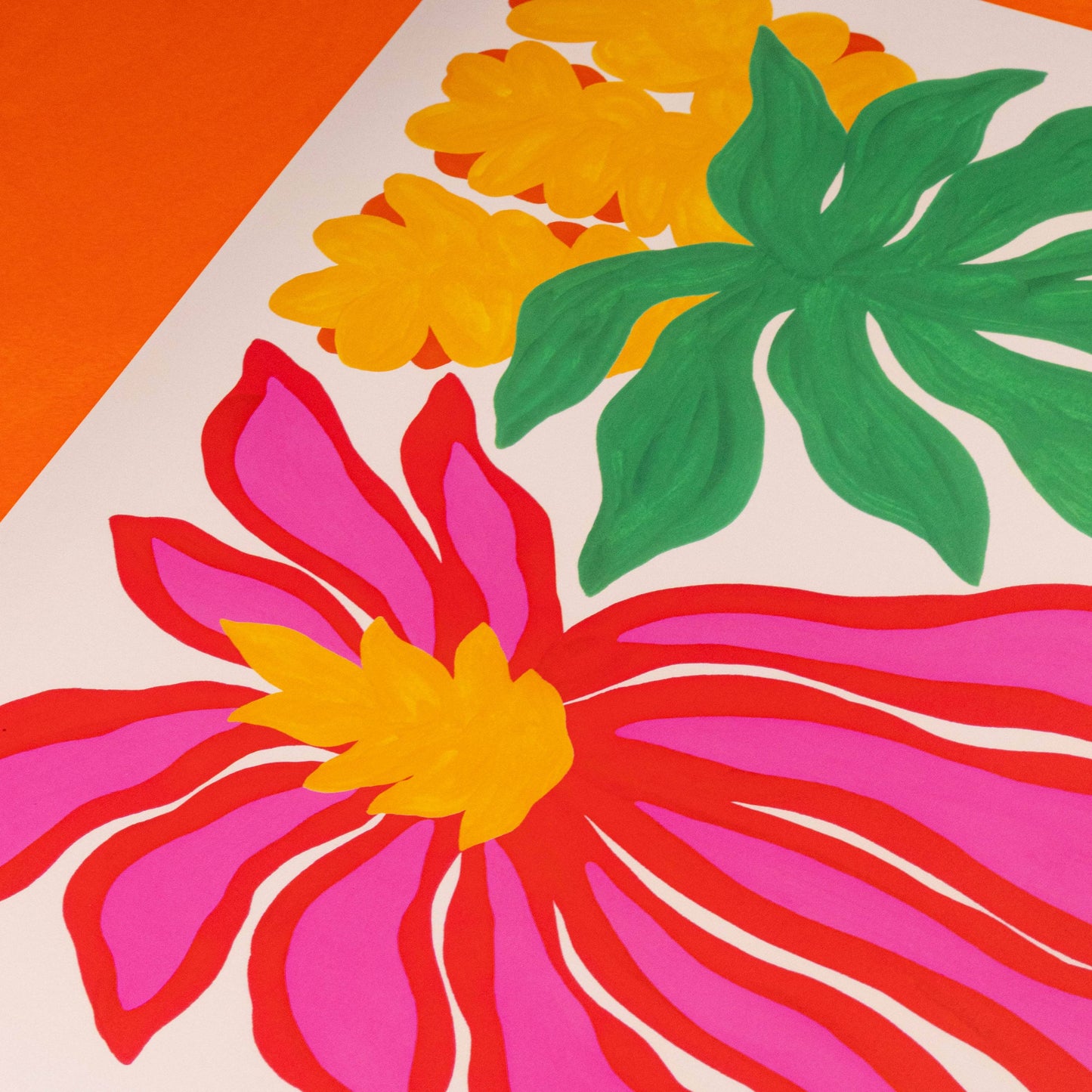 Bromelien-Geschenkpapier von Liv Lee x WWF