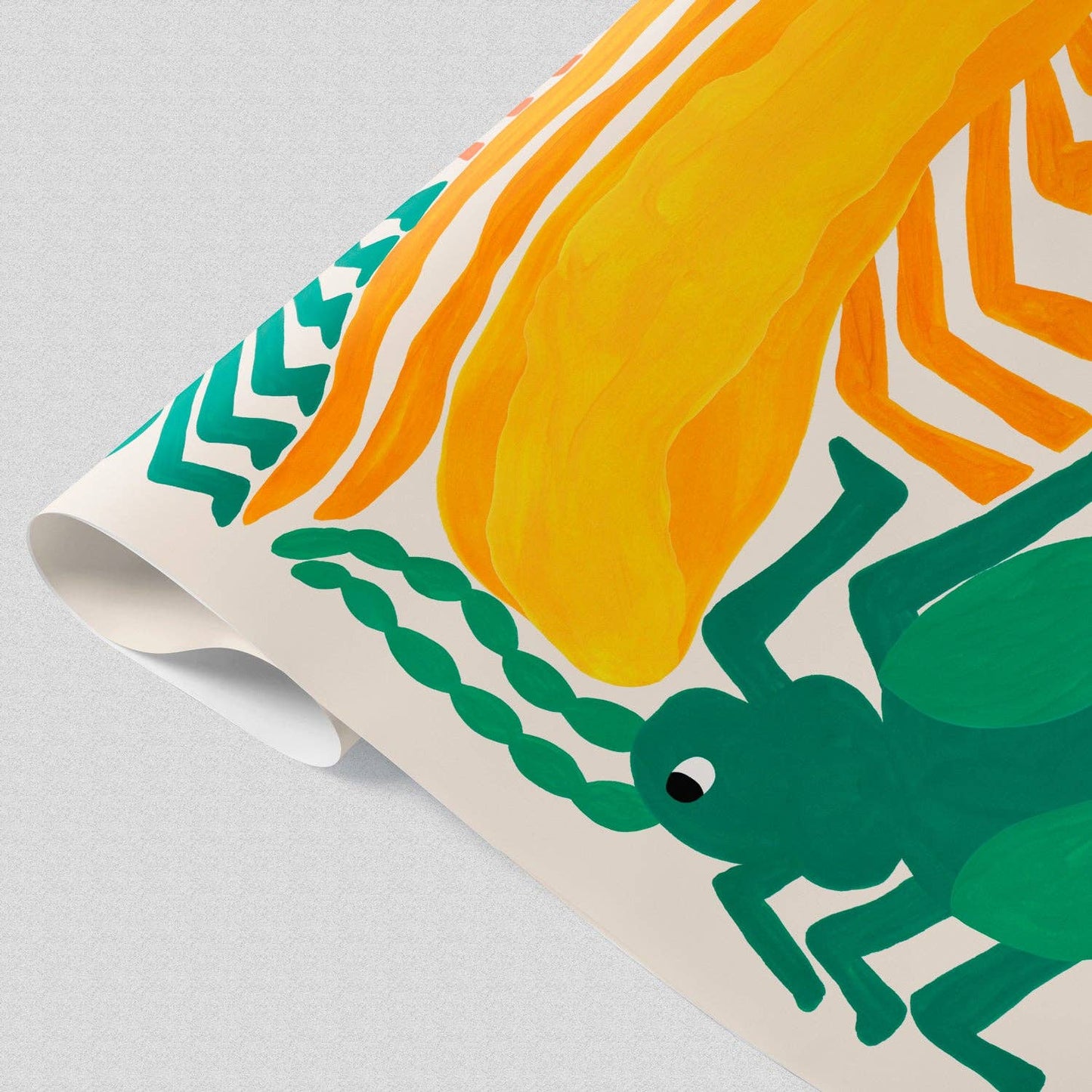 Geschenkpapier „Insekten“ von Liv Lee x WWF